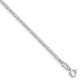 Sterling Silver 1.75mm Figaro Chain
